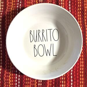 Rae Dunn Artisan Collection By Magenta Ceramic Burrito Bowl 8" New Without Tags